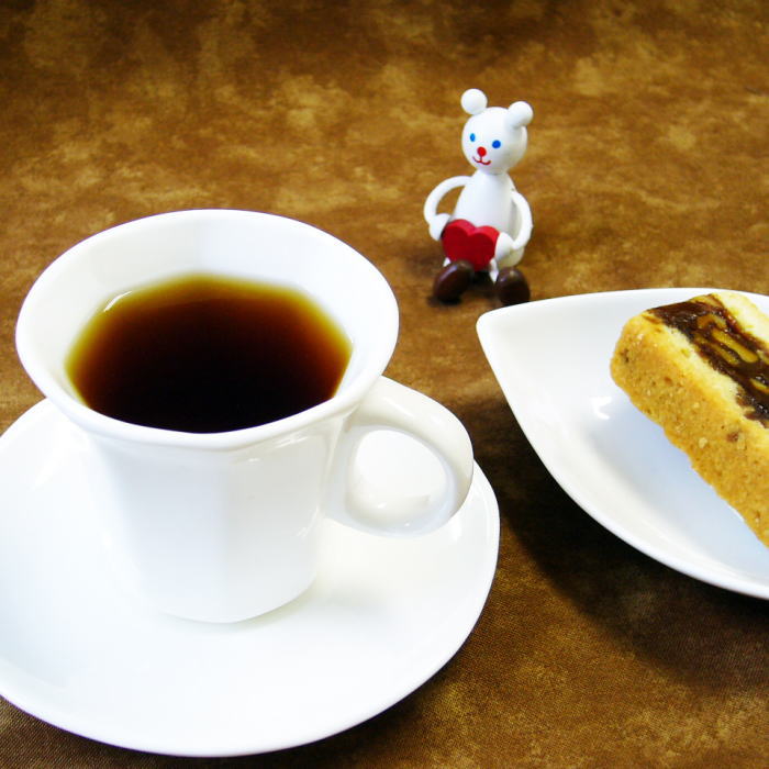 ラブタイムカフェのアーモンドキャラメルバニラのカフェインレスコーヒー（フレーバーコーヒー）