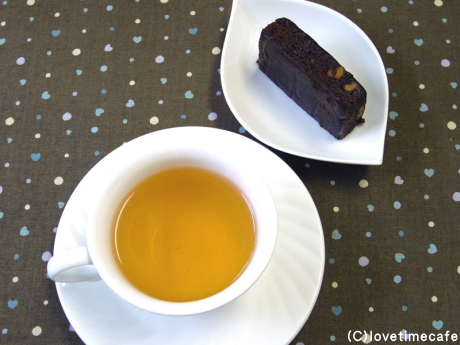 ラブタイムカフェ。アールグレイのカフェインレス紅茶